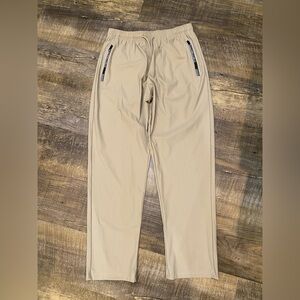 Men's Beige Track Pants
